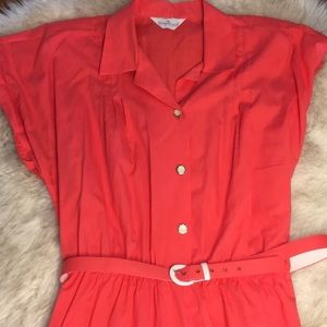Vintage Shirt Dress!